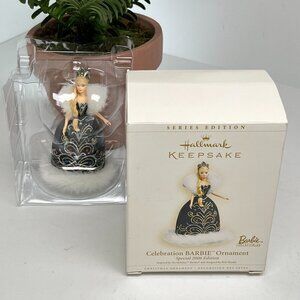 Christmas Ornament‎ Hallmark Keepsake Celebration Barbie 2009 Special Edition